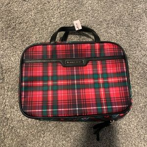 Victoria’s Secret Travel Makeup Bag - Red and Green
